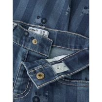NAME IT Jeans Ben Barrel Medium Blue Denim Tractor